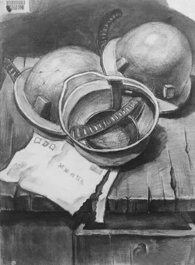 鲁迅美术学院真题高分卷(素描静物篇)